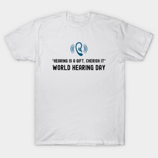 World Hearing Day , Deaf Awareness T-Shirt